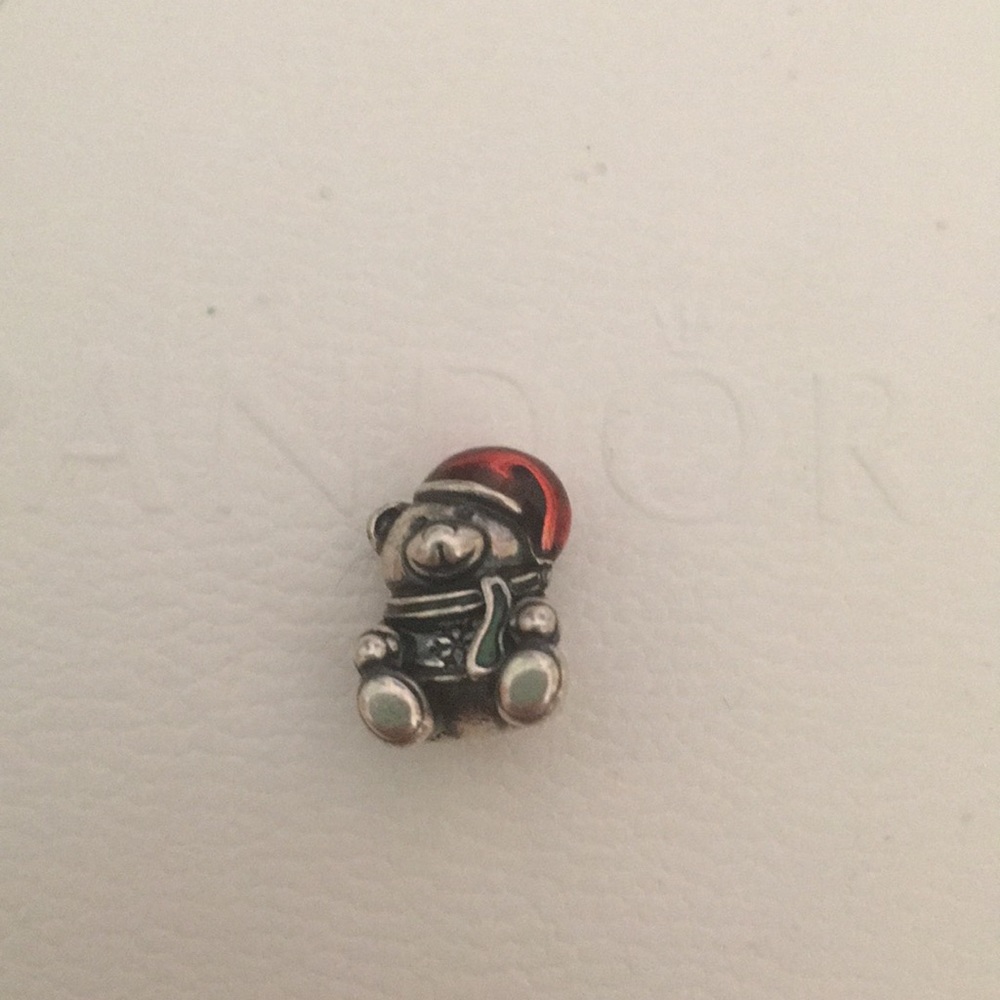 Christmas Bear Pandora Charm